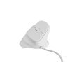 Vertikálna myš Natec CRAKE 2 PRO/Vertikálna/Optická/Pre pravákov/12 400 DPI/Drôtové USB-A/Biela