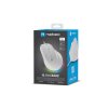 Vertikálna myš Natec CRAKE 2 PRO/Vertikálna/Optická/Pre pravákov/12 400 DPI/Drôtové USB-A/Biela