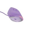 Vertikálna myš Natec CRAKE 2 PRO/Vertikálna/Optická/Pre pravákov/12 400 DPI/Drôtové USB-A/Fialová