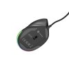 Vertikálna myš Natec CRAKE 2 PRO/Vertikálna/Optická/Pre pravákov/12 400 DPI/Drôtové USB-A/Čierna