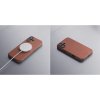 Woolnut Leather Case for iPhone 16 - Cognac