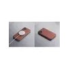 Woolnut Leather Case for iPhone 16 - Cognac