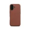 Woolnut Leather Case for iPhone 16 - Cognac