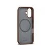 Woolnut Leather Case for iPhone 16 - Cognac