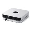 Satechi USB-C Stand & Hub pre Mac Mini/Studio with NVMe SSD enclosure - Silver