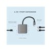 Satechi 4-Port USB-C Hub with Power Delivery - Space Grey