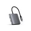 Satechi 4-Port USB-C Hub with Power Delivery - Space Grey