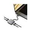 Satechi 4-Port USB-C Hub with Power Delivery - Space Grey