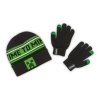 321959 321959 321959 321959 minecraft time to mine creeper kids beanie glove set set ciapka a rukavice