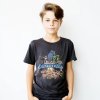 Minecraft Legends Allies vs Piglin Mobs Kids T-Shirt - Tričko (Farba Čierna, Strih Detský, Veľkosť XL)