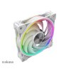 ventilátor Akasa - 12 cm - SOHO AR argb biely