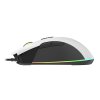 Genesis herná optická myš KRYPTON 290/RGB/6400 DPI/Herná/Optická/6 400 DPI/Drôtová USB/Biela