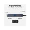 Hyper HyperDrive Next 4 Port USB-C Hub - Midnight Blue