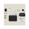 Tomtoc puzdro Recycled Sleeve with Pouch pre Macbook Pro 16" M1/M2/M3/M4 - Black