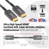 Club3D Kabel prodlužovací Ultra Rychlý HDMI™ Certifikovaný AOC kabel 8K60Hz (M/M), 4K120Hz, 20m, černá