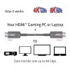 Club3D Kabel prodlužovací Ultra Rychlý HDMI™ Certifikovaný AOC kabel 8K60Hz (M/M), 4K120Hz, 20m, černá