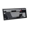 A4tech Bloody B950 podsvícená mechanická herní klávesnice RGB, Brown Switch, USB, CZ, šedá