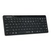 A4tech FStyler FBK22 AS, bezdrátová Dual mode Bluetooth+2,4G klávesnice, CZ, černá