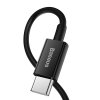 Baseus CATLYS-A01 Superior Fast Charging Dátový Kábel USB-C to Lightning 20W 1m Black
