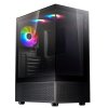Adata XPG INVADER X MINI/Midi Tower/Transpar./Čierna