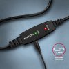 AXAGON ADR-220B, USB 2.0 A-M -> B-M aktívny prepojovací / repeater kábel, 20 m