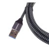 PremiumCord kábel USB-C - USB 3.0 A (USB 3.1 generation 1, 3A, 5Gbit/s) 2m oplet