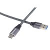 PremiumCord kábel USB-C - USB 3.0 A (USB 3.1 generation 1, 3A, 5Gbit/s) 2m oplet