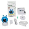 EVOLVEO Baby Monitor LUX- Chytrá 360 ° videoopatrovateľka s nočným videním, detekciou plače a pohybu, modrá