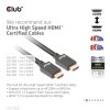 Sieťový prepínač Club3D - Prepínač, HDMI KVM prepínač - Dual HDMI 4K 60Hz