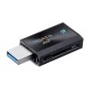 ADATA Externí SSD SC730 1TB, USB-C/A, USB 3.2 Gen2, černá