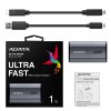 ADATA Externí SSD 2TB SE880, USB-C 3.2 Gen 2x2, R:2000/W:2000MB/s, šedá