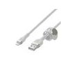 Belkin kábel Boost Charge Pro Flex USB-A to Lightning 3m - White