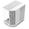 NZXT skříň H6 Flow RGB dvoukomorová / MidT / 3x120mm RGB fan / 2xUSB 3.2 / USB-C / prosklená / bílá