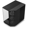NZXT case H6 Flow RGB / 3x120 mm fan / tempered glass / mesh panel / black