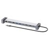 MANHATTAN Dokovací stanice USB-C 10v1, 2xHDMI, USB-C 3.0, USB-C PD 100W, 3xUSB-A 3.0, SD/microSD, RJ45