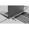 MANHATTAN Dokovací stanice USB-C 12v1, 2xHDMI, DP, USB-C PD 100W, USB-C 3.0, 3xUSB-A 3.0, SD/microSD, RJ45, 3.5mm Jack