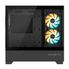 GIGABYTE case GB-C201P, Mid tower, 2xUSB 3.0, 3x 120mm ARGB Fan, černá