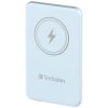 VERBATIM Powerbanka Charge 'n' Go, Magnetická, 5000 mAh, USB-C, Modrá