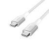 Belkin kábel Boost Charge USB-C to USB-C 1m 240W - White