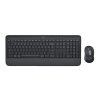 Logitech Set klávesnice a myš Signature MK650, CZ-SK, černá/šedá
