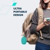 Canyon OnMove 12, prenosný Bluetooth v5.3 reproduktor, 5W, TWS, IPX7, 12 hod, USB-C nab.,šedý