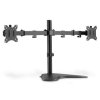 Digitus Univerální stojan pro dva monitory 15-32 ", 2x 8 kg (max.), Černá