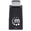 Adaptér Manhattan HDMI na VGA, mikrokonvertor, HDMI samec na VGA samica, audio, čierny