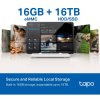 TP-Link Tapo H500 WiFi Chytrý IoT hub - základna HomeBase (2,4GHz/5GHz,1xHDMI,1x2,5"SATA,1x100Mb/s,1xUSB,1xUSB-C)