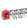 Adata XPG Vento 120mm fan ARGB čierny PWM 3 pack