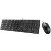 GENIUS set klávesnice + myš Slimstar C126/ Drátový set/ Copilot/ USB/ černá/ CZ+SK layout