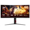 AOC MT 34" CU34G4Z - 3440x1440,VA,240Hz,2xHDMI,DP,USBhub,Pivot,Zakřivený