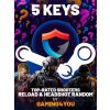 Top-Rated Shooters Random by Gaming4you 5 Keys (PC) Steam Key