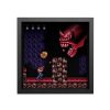 contra dragon god java pixel frame 23x23cm