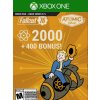 Fallout 76 Currency XONE 2000 + 400 Bonus Atoms Xbox Live Key